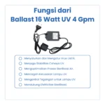BALLAST 16 WATT UV 4 GPM - Image 3
