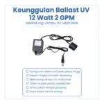 BALLAST UV 12 WATT 2 GPM - Image 4