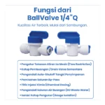 BALLVALVE 1/4"Q - Image 3