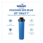 HOUSING BIG BLUE 20" DRAT 1"