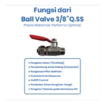 BALLVALVE 3/8" Q.SS - Image 3