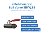 BALLVALVE 3/8" Q.SS - Image 4