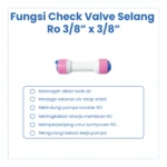 CHECK VALVE SELANG RO 3/8" X 3/8" - Image 3