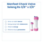 CHECK VALVE SELANG RO 3/8" X 3/8" - Image 4