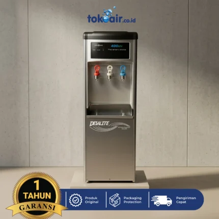 Dispenser Air Minum Desalite 400 UV Stainless Steel Berdiri Tokoair