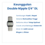 DOUBLE NIPPLE 1/4" - Image 3