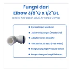 ELBOW 3/8"Q x 1/2"DL - Image 3