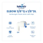 ELBOW 3/8" x 1/8" DL