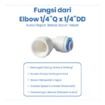 ELBOW 1/4"Q x 1/4"DD - Image 3