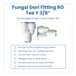 FITTING RO TEE Y 3/8" - Image 3