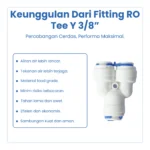 FITTING RO TEE Y 3/8" - Image 4