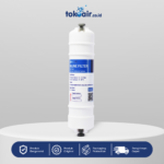Komponen filter air bagian GAC Inline Filter Desalite cartridge granular activated carbon kapsul media filter karbon aktif butiran penyerap klorin bau rasa sistem Filter RO.