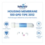 HOUSING MEMBRANE 100 GPD TIPE 3012