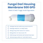 HOUSING MEMBRANE 500 GPD TIPE 3012 - Image 3