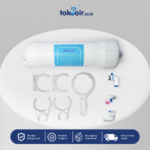 Komponen filter air bagian Housing Membrane RO 500 GPD tipe 3012 Desalite tabung casing membran reverse osmosis plastik berpenguat food grade sistem Filter RO.