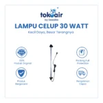 LAMPU CELUP 30 WATT