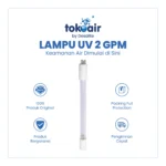LAMPU UV 2 GPM 12 WATT