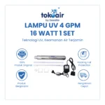 LAMPU UV 4 GPM 16 WATT