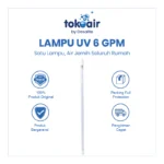 LAMPU UV 6 GPM