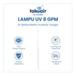 LAMPU UV 8 GPM, 30 WATT