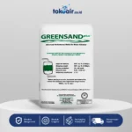 Komponen filter air bagian Manganese Greensand media oksidasi mereduksi kadar zat besi mangan bau belerang pemeliharaan sistem Filter RO.