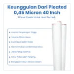 PLEATED 0,45 MICRON 40" - Image 5