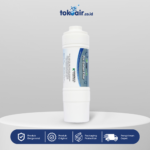 Komponen filter air pre carbon filter inline Desalite tipe langsung sambung selang menyerap klorin bau rasa tidak sedap senyawa organik sistem Filter RO.