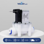 Komponen filter air selenoid valve seperempat inch Desalite katup otomatis elektrik pengatur aliran cairan sistem Filter RO.