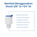 SHOCK 3/8" Q x 1/4" DL - Image 4