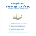 SHOCK 3/8"Q × 1/2"DL - Image 3