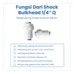 SHOCK BULKHEAD 1/4" Q - Image 3