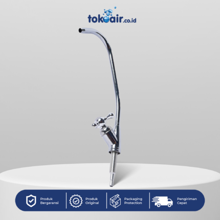 Komponen filter air bagian Keran Angsa Gooseneck Faucet Desalite bukaan putar stainless steel leher angsa keran khusus hasil filtrasi air bersih sistem Filter RO.