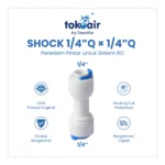 SHOCK 1/4"Q × 1/4"Q 