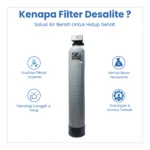 TABUNG FRP 1054 + KEPALA AUTOMATIC FILTER DIGITAL VALVE 3 WAY - Image 2