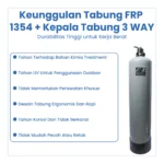 TABUNG FRP 1354 + KEPALA MANUAL FILTER 3 WAY - Image 4