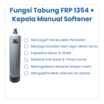 TABUNG FRP 1354 + KEPALA MANUAL SOFTENER - Image 3