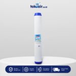 Komponen filter air cartridge housing biru UDF Carbon Filter media karbon aktif granular penyerap klorin bau rasa sistem Filter RO.