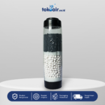 Komponen filter air bagian Bio Ceramic + Alkaline media filter batuan mineral penyeimbang pH air sistem Filter RO.