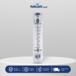 Komponen filter air bagian Flow Meter 5 GPM Desalite alat pengukur laju debit aliran air akrilik panel indikator sistem Filter RO.