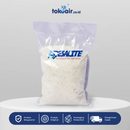 Komponen filter air bagian Garam 1 kg Desalite kristal sodium chloride pembersih media resin ion exchange pencuci tangki softener sistem Filter RO