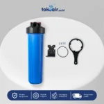 Komponen filter air housing big blue 20 inch drat 1 Desalite wadah biru kapasitas jumbo saringan debit maksimal sistem Filter RO.