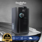 Mesin air hidrogen Hydro CT Desalite model countertop dengan sistem UV Sterilization untuk menghasilkan air minum sehat kaya hidrogen.