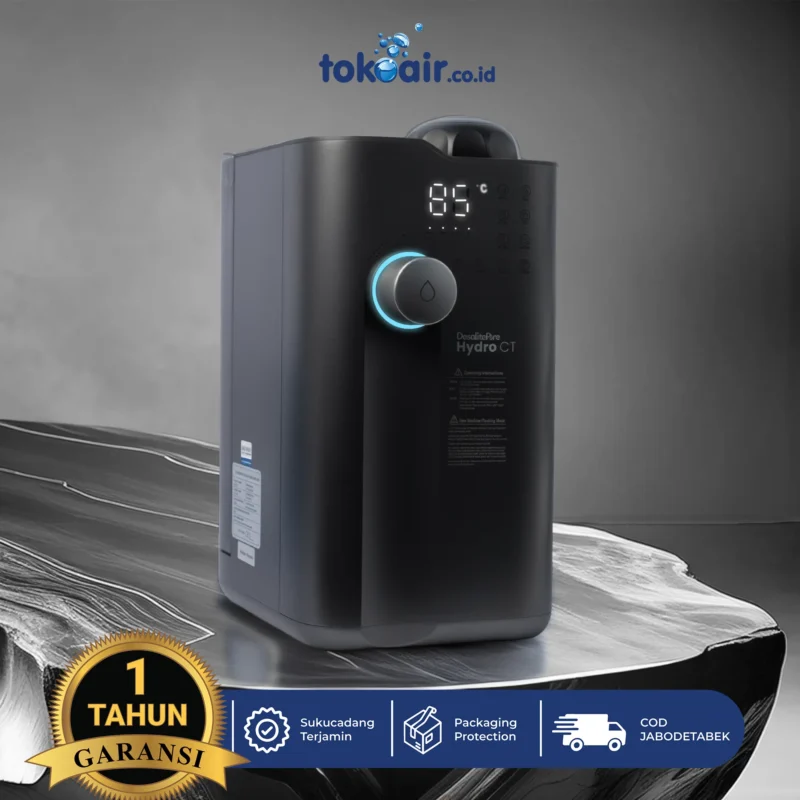 Filter air kran HYDRO CT penjernih air praktis untuk dapur dan wastafel.