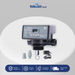 Komponen filter air kepala tabung filter digital otomatis 3 way Runxin F71Q1 pengontrol katup otomatis proses backwash media pasir karbon saringan sistem Filter RO.