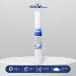 Komponen filter air sedimen pp 20-01 micron Desalite menyaring partikel halus pasir lumpur karat debu kotoran mikro ukuran cartridge 20 inch sistem Filter RO.