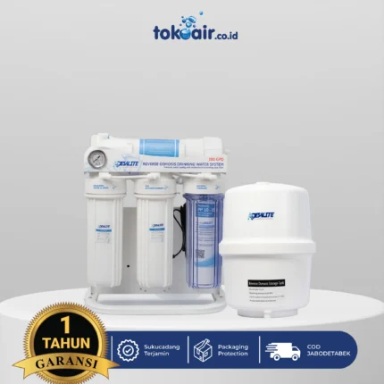 Mesin RO Undersink 100 GPD 5 step filter air minum langsung dari kran.