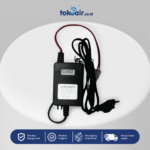 Komponen elektrikal mesin filter air berupa AC DC Adapter Power Supply untuk menyuplai daya sistem Filter RO.