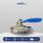 Komponen filter air bagian Ball Valve 1/4 Q SS Desalite kran selang katup pengatur buka tutup aliran stainless steel quick connector sistem Filter RO.