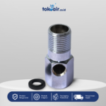 Komponen filter air bagian Connector Ball Valve 1/2 DL SS Desalite kran pengatur aliran kuningan stainless steel stainless steel katup bola sistem Filter RO.