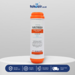 Komponen resin base 500 gram Nefron media filter air menurunkan kadar TDS mengurangi kesadahan air butiran beads sistem Filter RO.